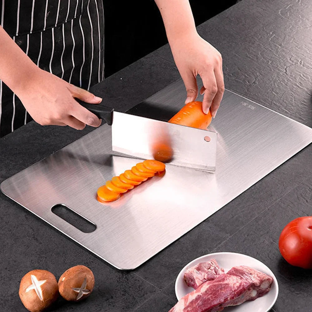 Planche à découper inox