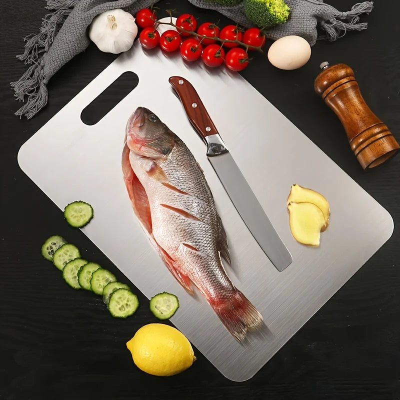 Planche à découper inox