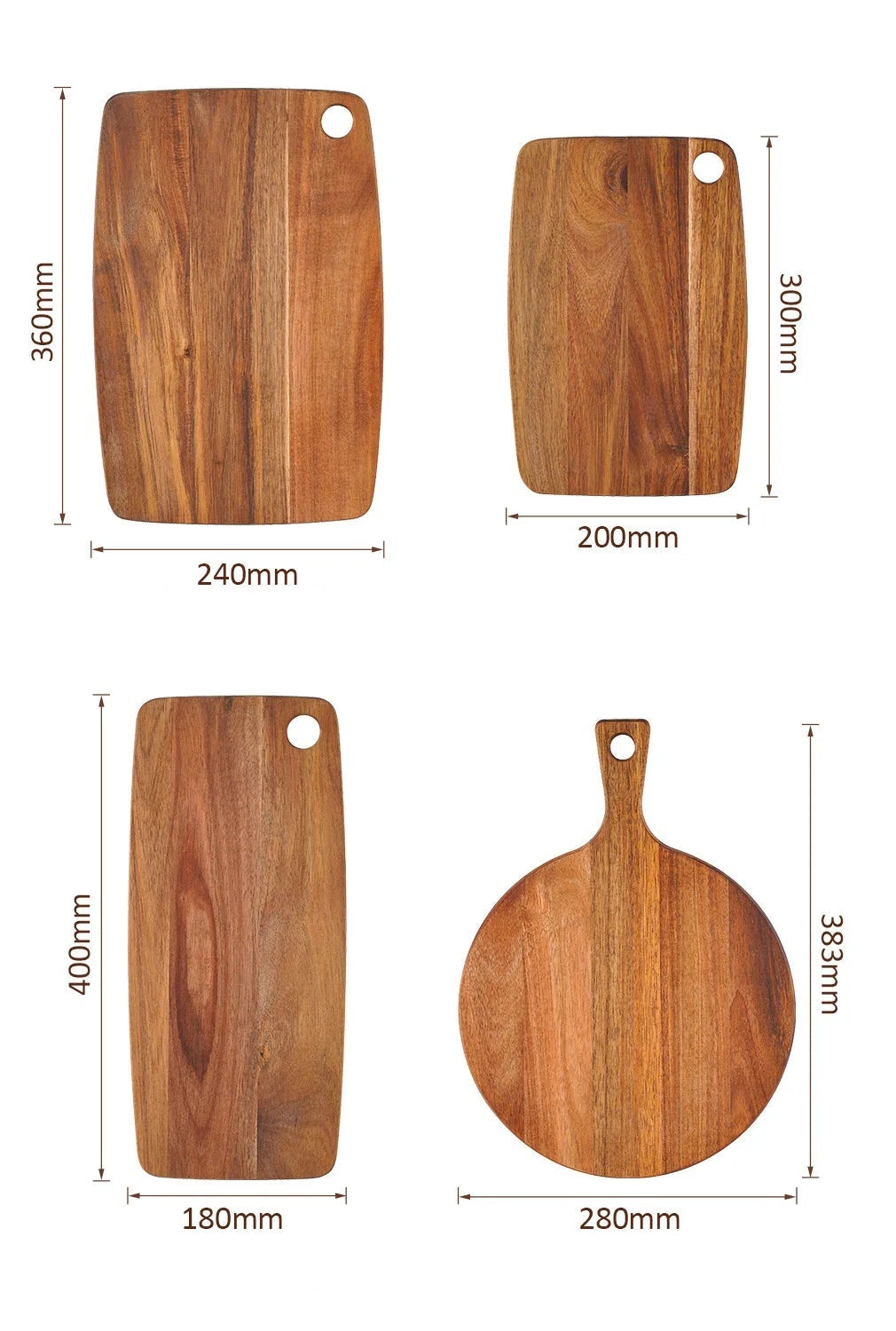 Planche à découper solide