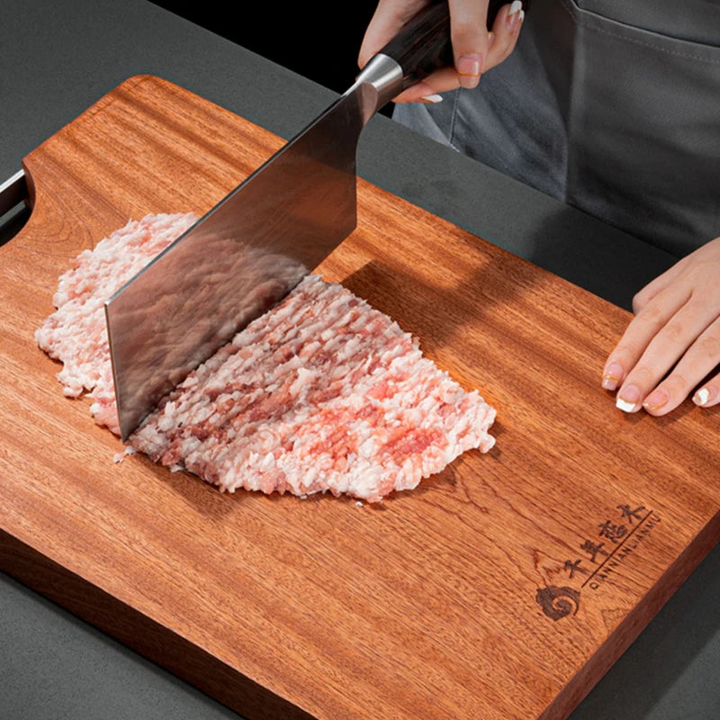 Planche de service en bois noyer
