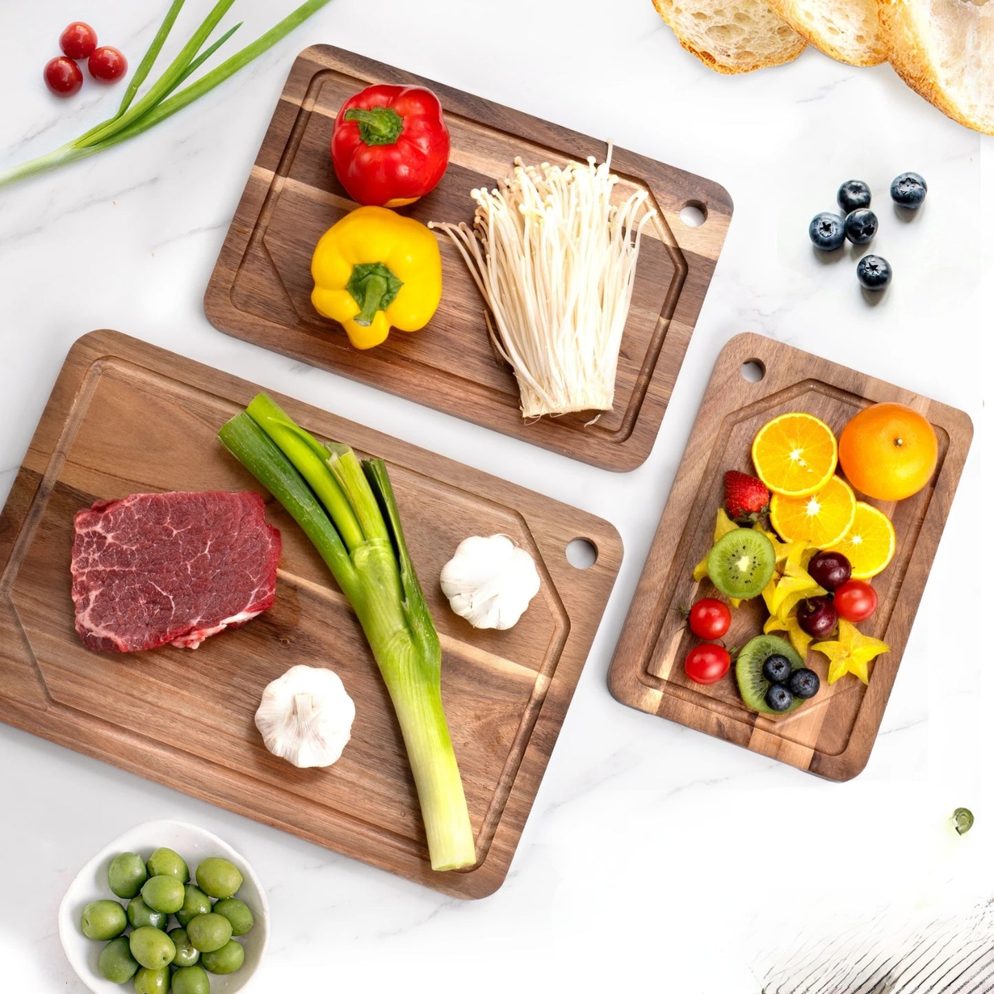 Planche à découper bois massif artisanale